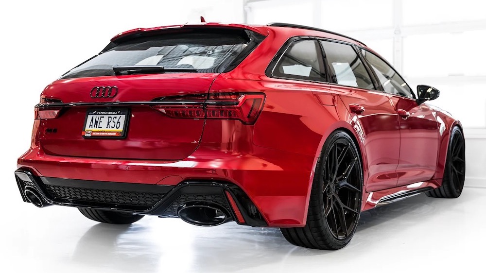 Audi RS 6 Avant with AWE SWITCHPATH™ EXHAUST FOR AUDI C8 RS 6 AVANT / RS 7