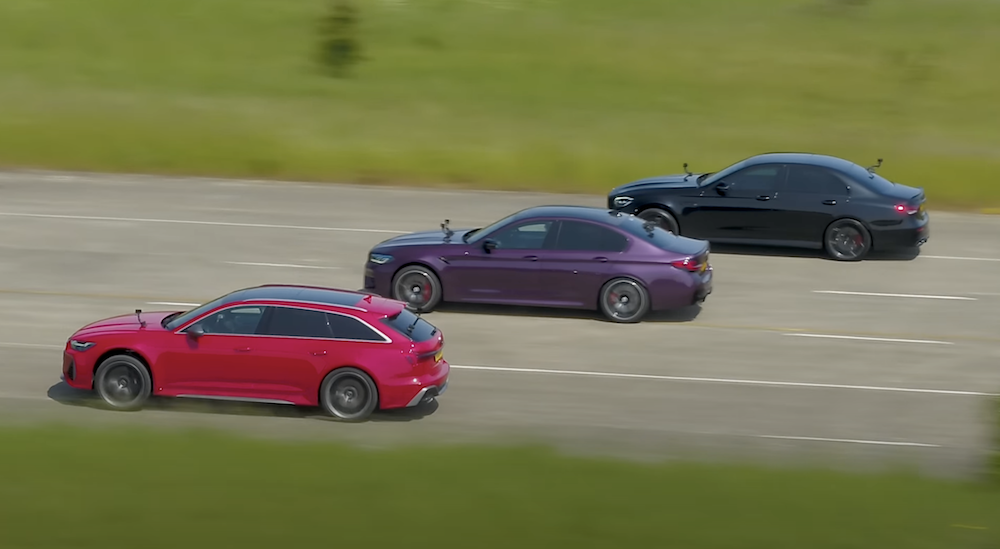 Audi RS6 Avant Performance Battles BMW M5, E63 S in New Comparison