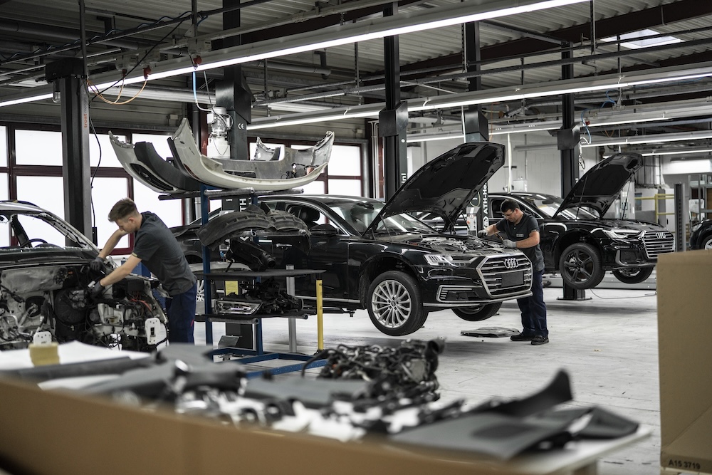 Here’s How Audi Scraps Former Development Vehicles and Other Rides